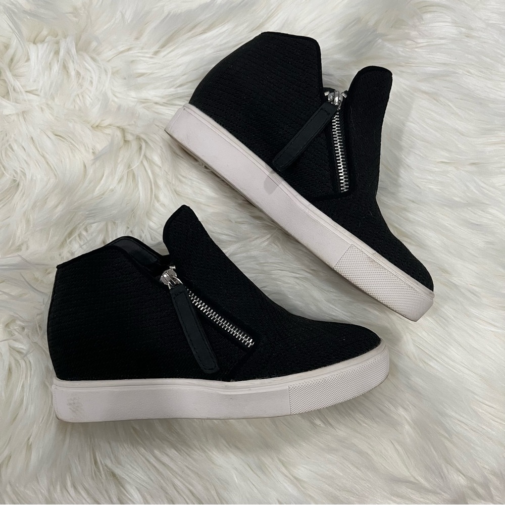 Black Heel Women's Sneakers